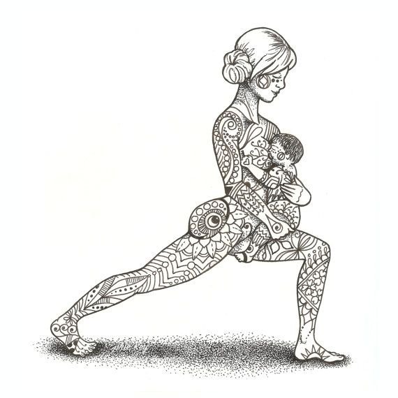 Ensomama postnatal yoga